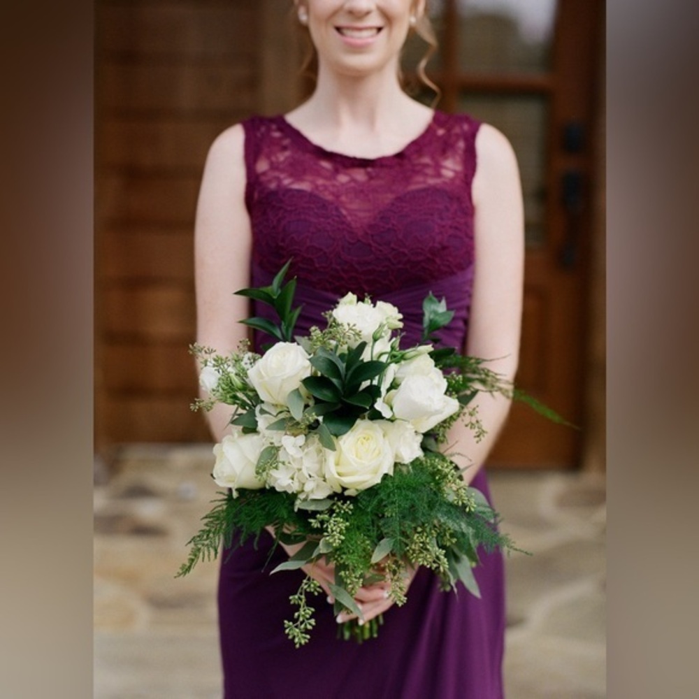 MoriLee‎ Wine Purple Bridesmaid Dress Plus Size 18